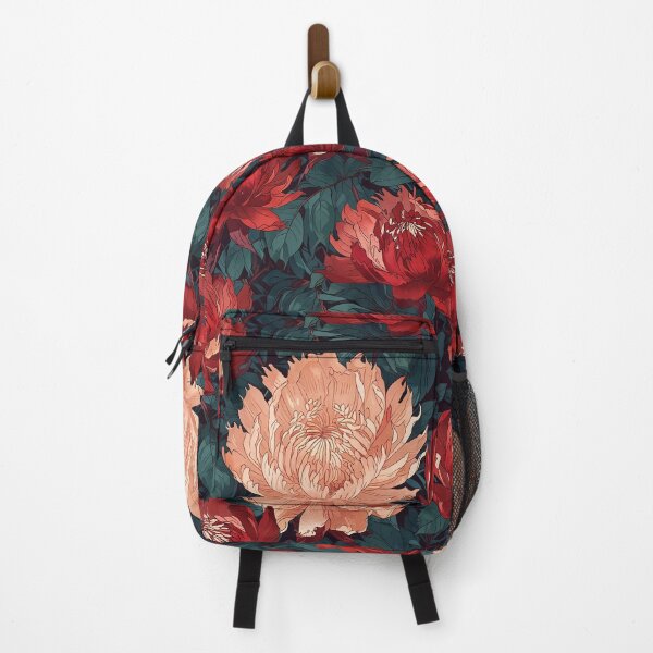 Item preview, Red and Peach Flowers designed and sold by CoolPixels.