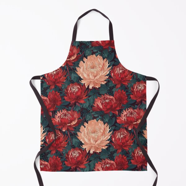 Item preview, Red and Peach Flowers designed and sold by CoolPixels.