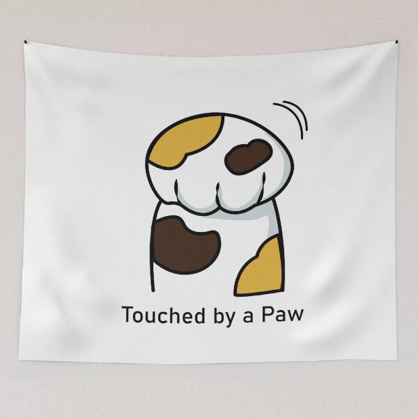 Item preview, Touched by a Paw designed and sold by Cattoon Studio.