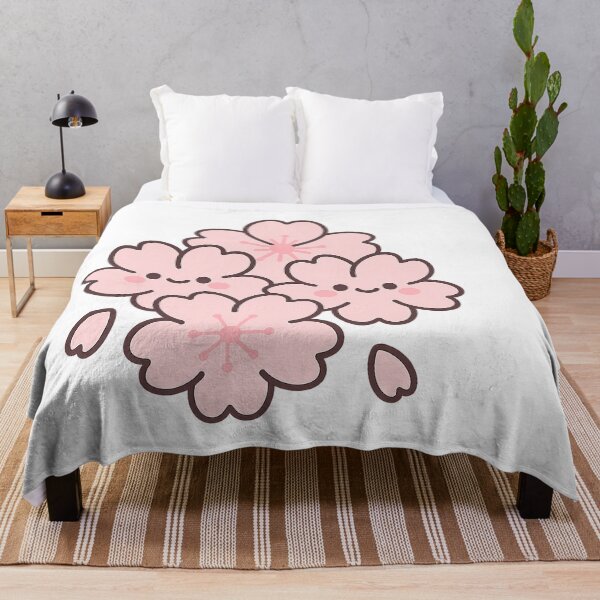 Artikelvorschau, Kawaii Sakura Cluster – Lächelnde Kirschblüten entworfen und verkauft von NipponPop.