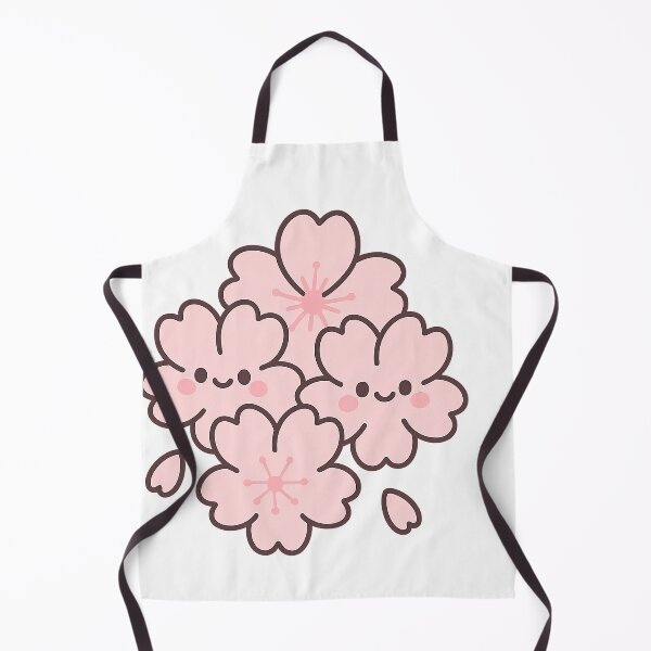 Item preview, Kawaii Sakura Cluster – Smiling Cherry Blossoms designed and sold by NipponPop.
