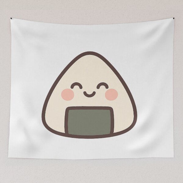 Item preview, Kawaii Onigiri – Smiling Rice Ball designed and sold by NipponPop.