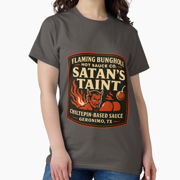 Artikel-Vorschau von Flaming Bunghole – Satans Taint, designt und verkauft von Mental Schitz.