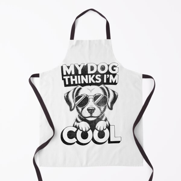 Item preview, My Dog Thinks I'm Cool | Funny Cute Design For Dog Lovers designed and sold by Altered Pixels.