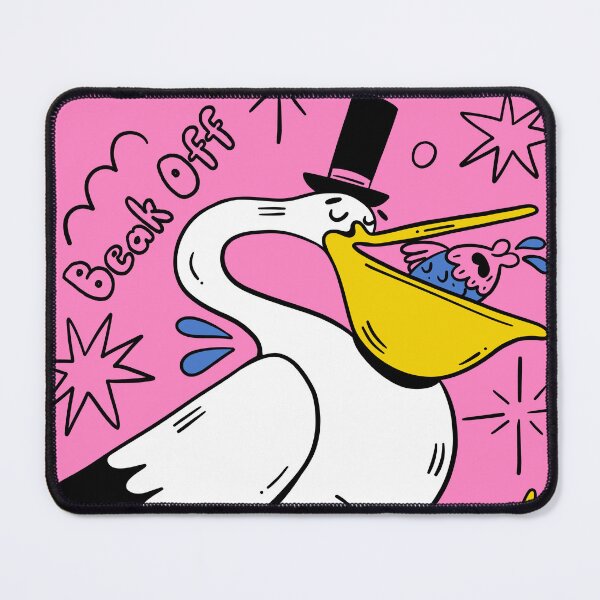 Item preview, Beak Off! Playful Pelican Design with a Top Hat designed and sold by Tidal Ryse.