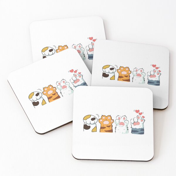 Item preview, Tiny Paws, Big Love designed and sold by Cattoon Studio.