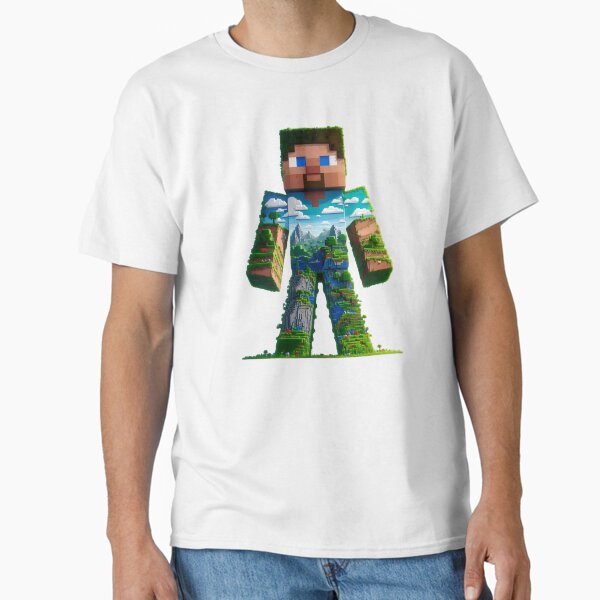 Item preview, Silhouette Steve | Minecraft designed and sold by GeekArtUniverse.