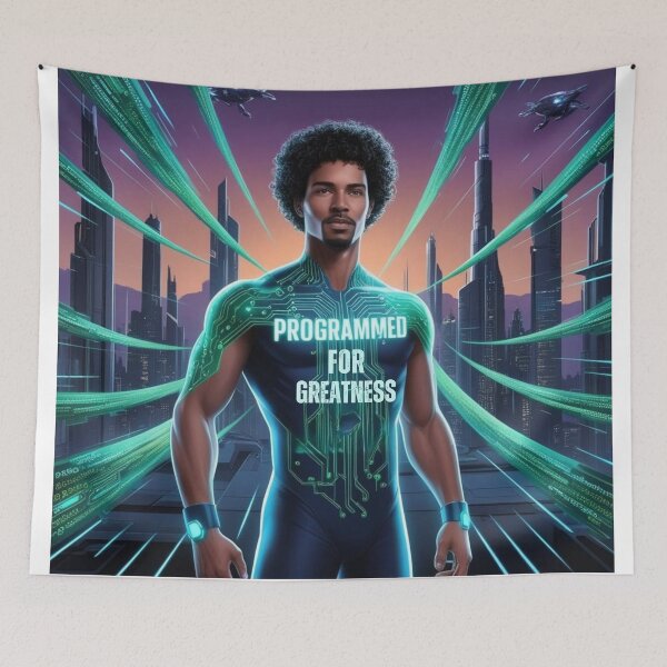 Item preview, Programmed for Greatness  designed and sold by JaynAli.