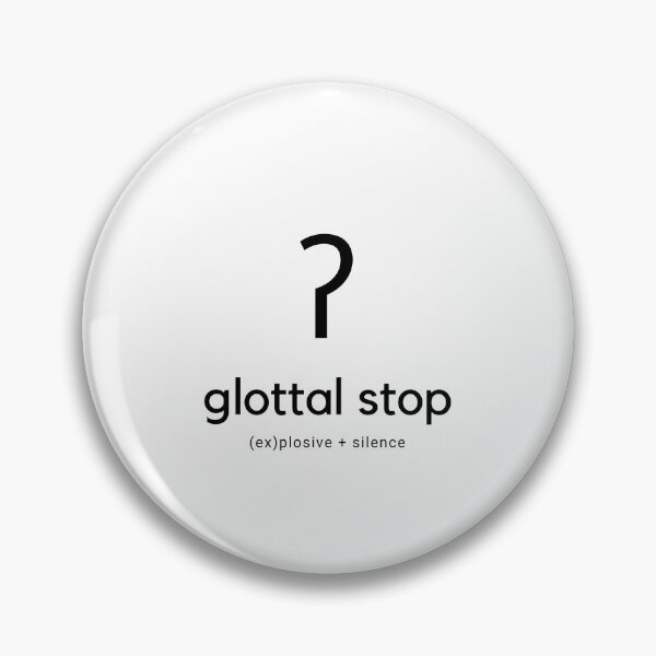 Item preview, Glottal Stop designed and sold by rintintinnnz.