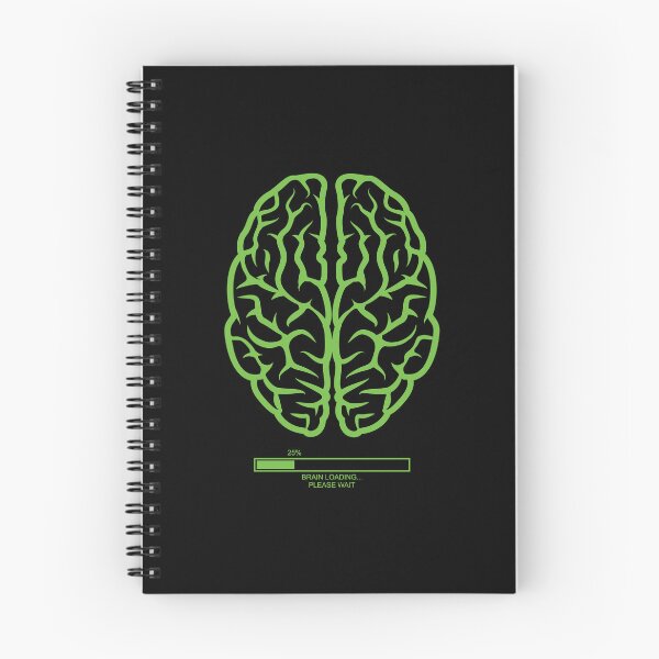 Item preview, Brain Loading Please Wait – Funny Geeky designed and sold by Guerrilla-Dx.