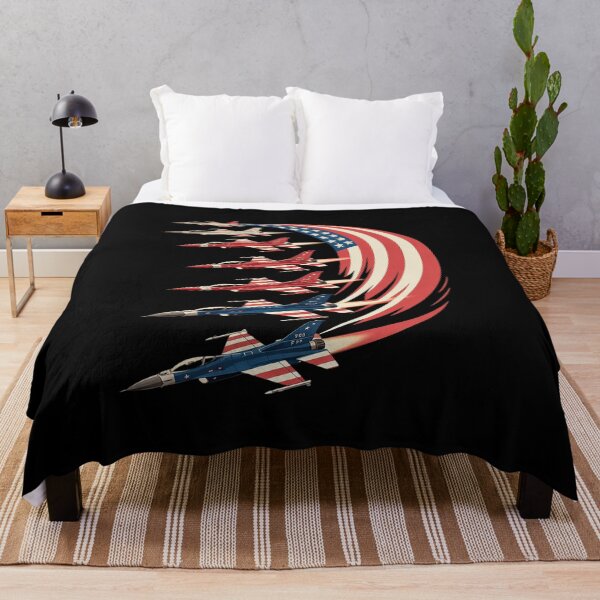 Item preview, 4th of July American Pride Fighter Jets Patriotic Flag designed and sold by MAKOPOKOShop.
