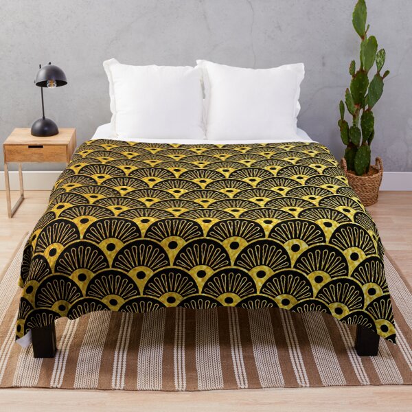 Item preview, Art Deco Golden Ombre Luxurious Elegant Retro Pattern designed and sold by DEC02.
