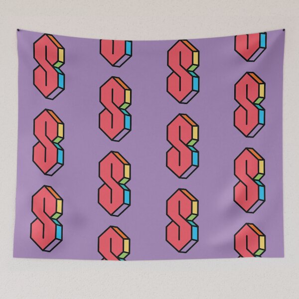 Item preview, The Cool S Retro Doodle Rainbow designed and sold by reka-designs.