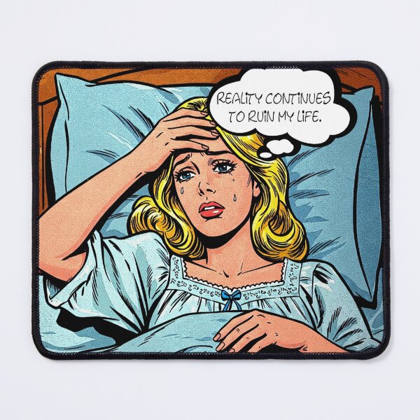 Item preview, Reality continues to ruin my life designed and sold by StitchNRebl.