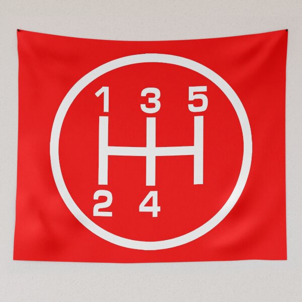 Item preview, GEAR SHIFT (#FF0000) designed and sold by Marlon Oseguera.