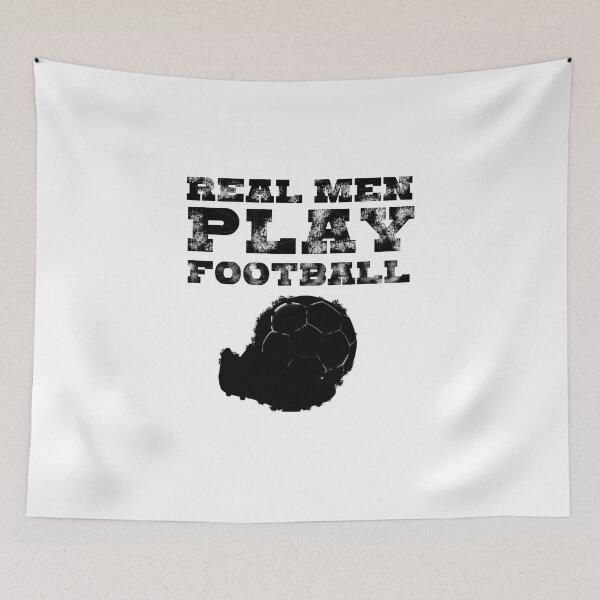 Item preview, Real Man play Football Soccer designed and sold by kailukask.