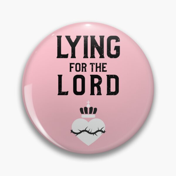 Item preview, Lying For The Lord Crown Heart Thorns designed and sold by Exmo Merch.
