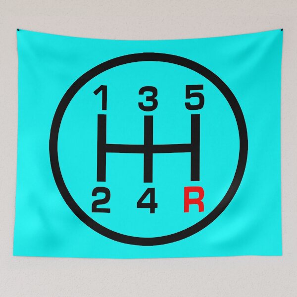 Item preview, GEAR SHIFT (#00FFFF) designed and sold by Marlon Oseguera.