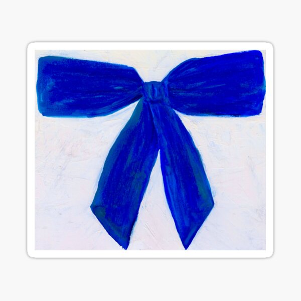 Item preview, Sargents Blue Bow designed and sold by LifeDraftInk.