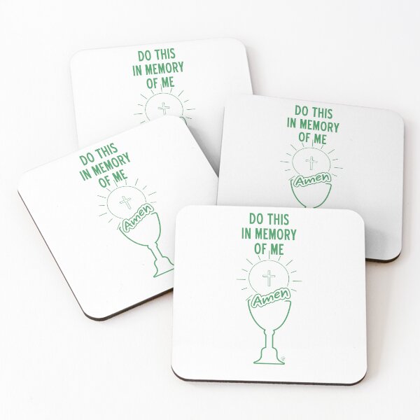Item preview, Do This in Memory of Me -Communion -Green designed and sold by Resonate Press Arts.