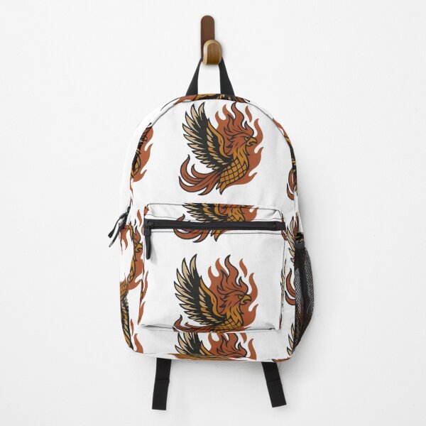 Item preview, Fiery Phoenix Rising with Wings Spread designed and sold by IllustrifyArts.