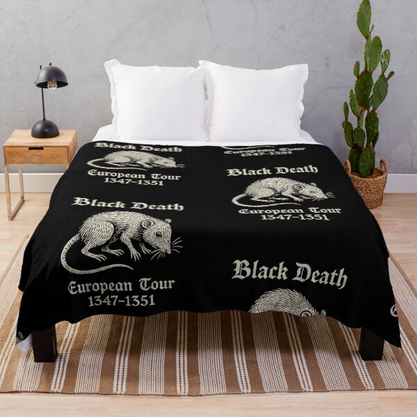 Item preview, Black Death European Tour Shirt designed and sold by ibelives.