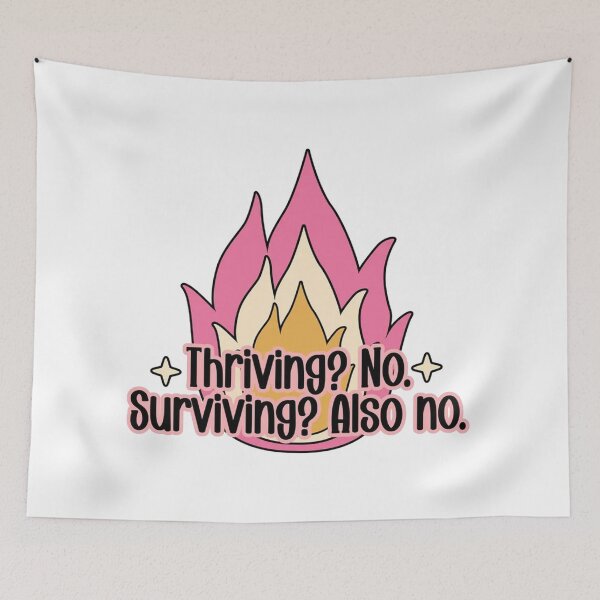 Item preview, Thriving or Surviving designed and sold by calesyora77.