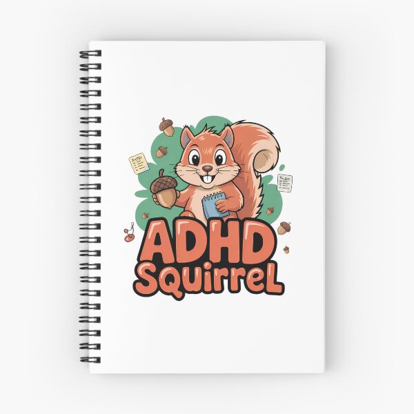 Item preview, "Ardilla con TDAH" - List Love designed and sold by RisenAgain - Quantum BrainGlitch | Designs.