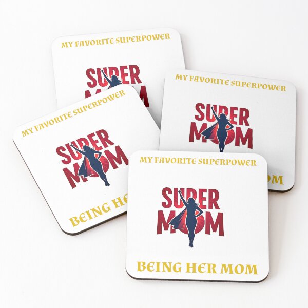 Item preview, My Favorite Superpower? Being Her Mom designed and sold by gogettadriptees.