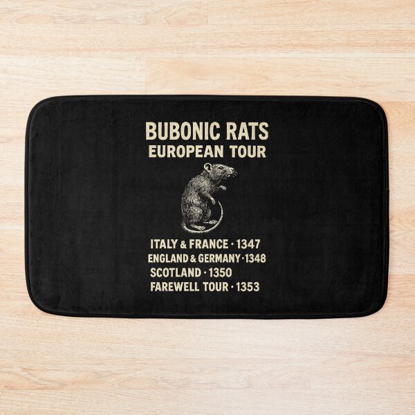 Item preview, Bubonic Rats European Tour designed and sold by siriarts.