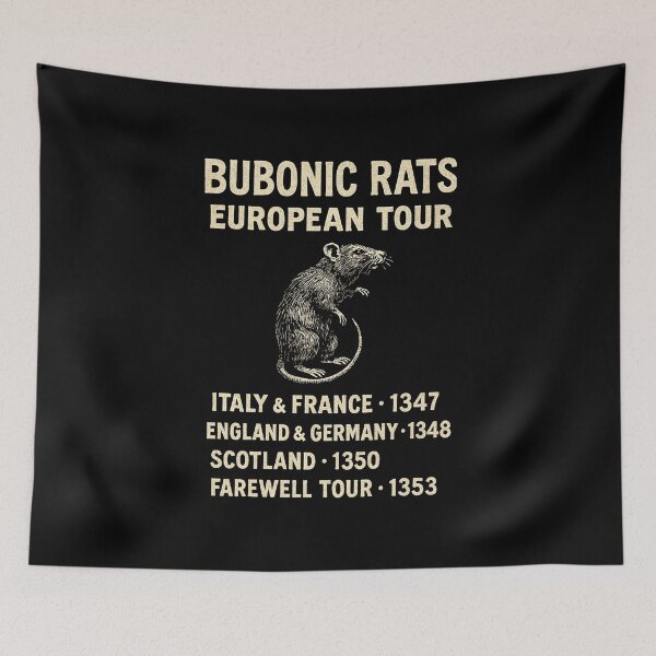 Item preview, Bubonic Rats European Tour designed and sold by siriarts.