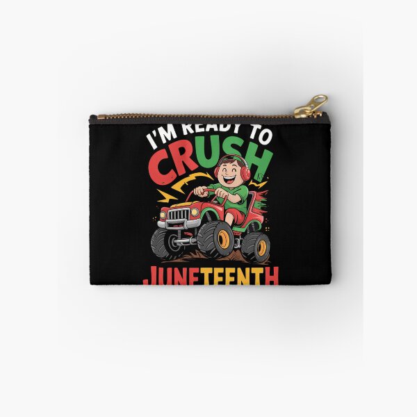 Item preview, Kids I'm Ready To Crush Juneteenth Funny Gamer Boys Toddler Truck designed and sold by brynatshop.