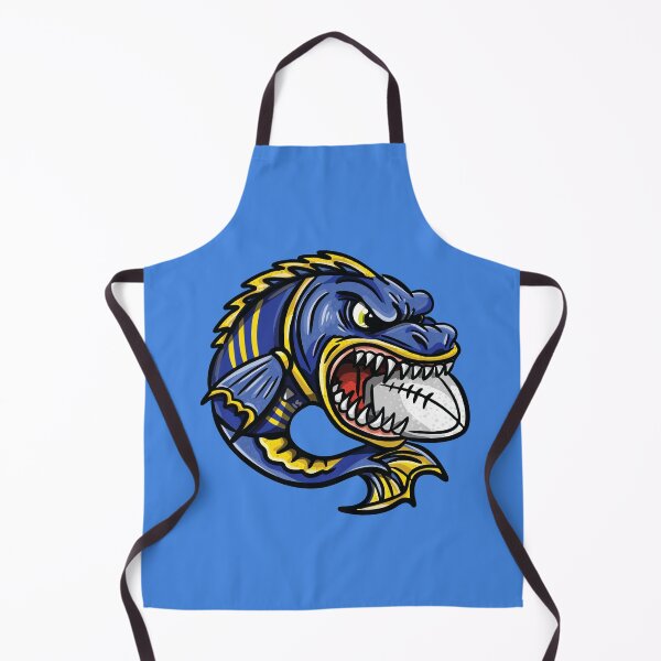 Item preview, NRL Football Parramatta Eels Cartoon Mascot designed and sold by TanArtDesign.