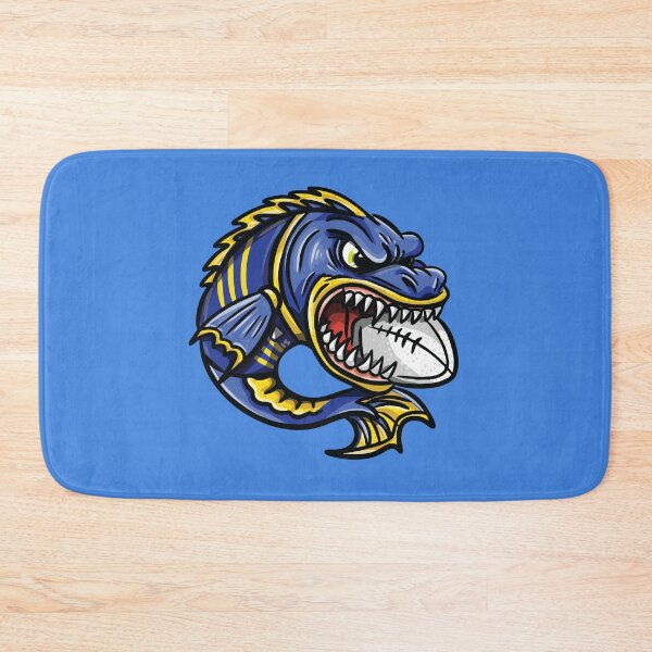 Item preview, NRL Football Parramatta Eels Cartoon Mascot designed and sold by TanArtDesign.
