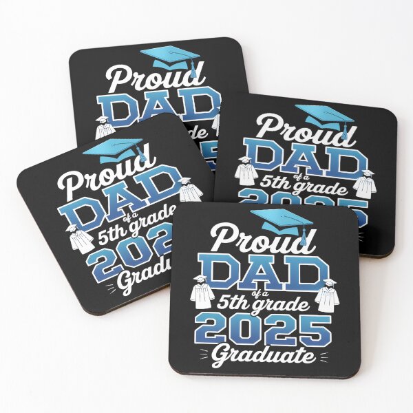Item preview, Proud Dad of 5th Grade Graduate 2025 Elementary Graduation designed and sold by brynatshop.