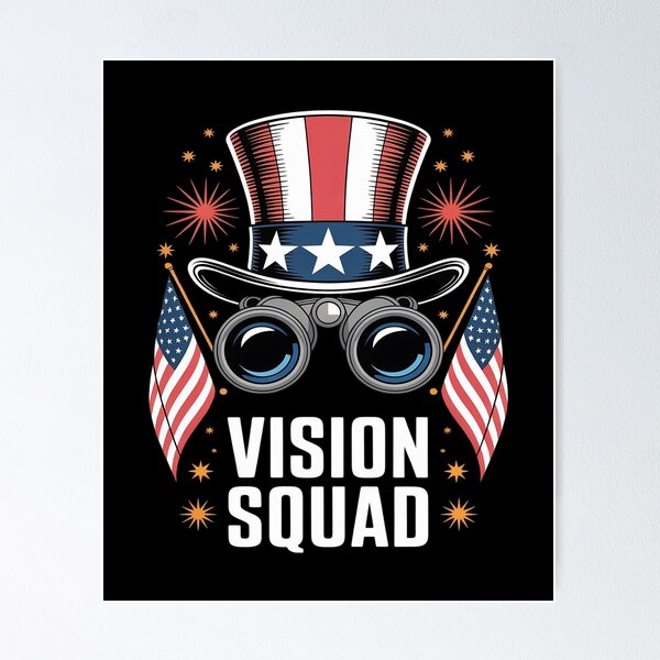 Item preview, 4th Of July Vision Squad Optometry Optician Optometrist designed and sold by MAKOPOKOShop.
