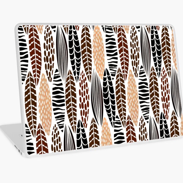 Item preview, Tropical Abstract Modern Leaves In Earthtones Contemporary Pattern designed and sold by DEC02.