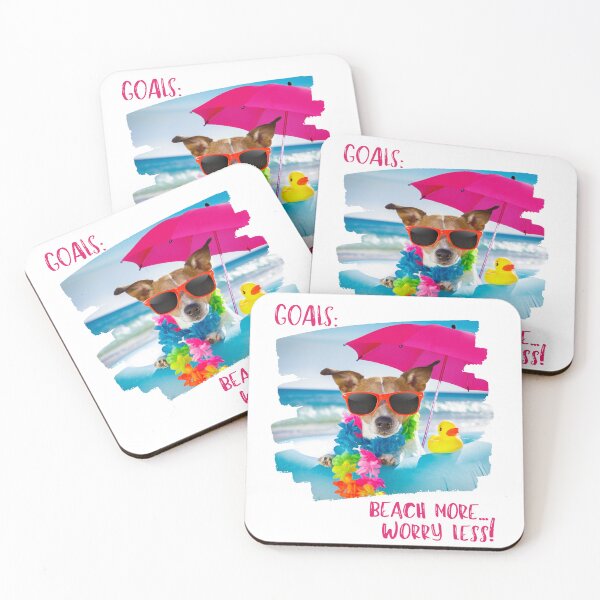 Item preview, Goals Beach More Worry Less designed and sold by AJBiloxi.