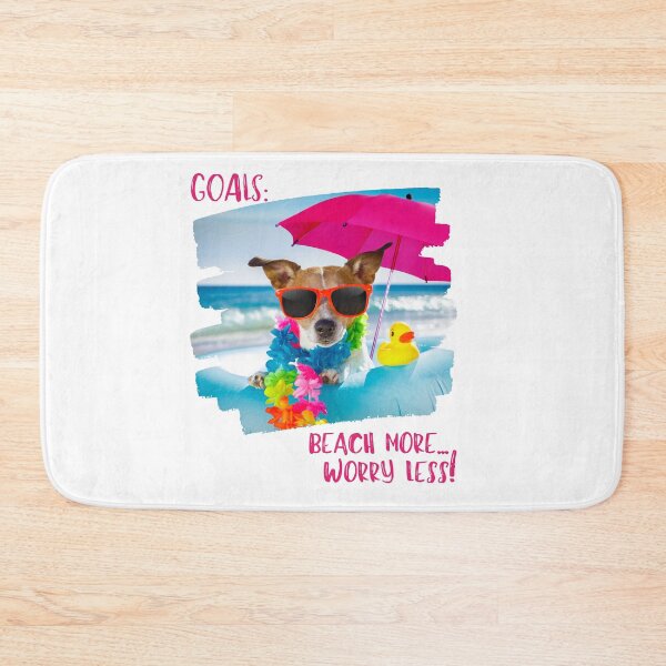 Item preview, Goals Beach More Worry Less designed and sold by AJBiloxi.