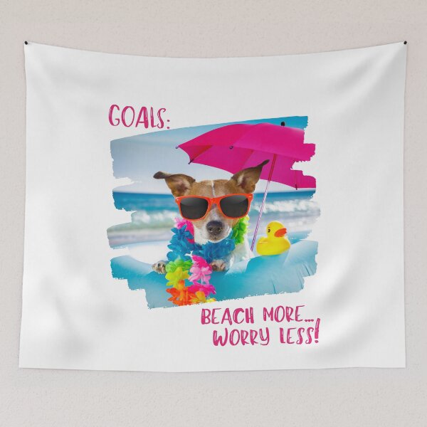 Item preview, Goals Beach More Worry Less designed and sold by AJBiloxi.