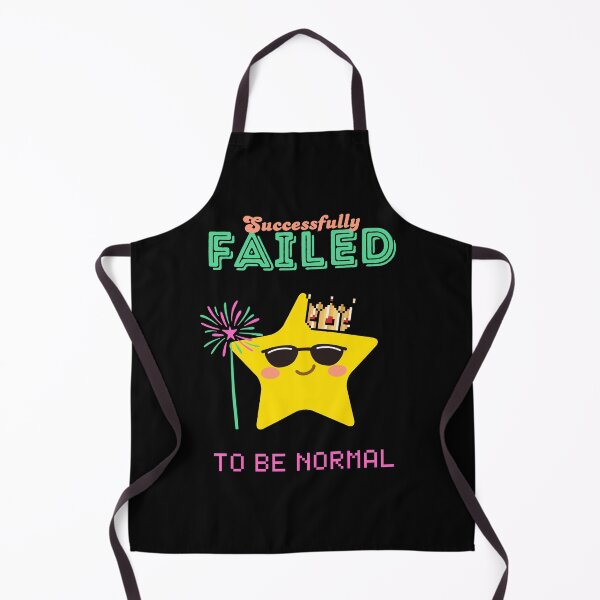 Item preview, "Successfully Failed To Be Normal" - Chill Star designed and sold by RisenAgain - Quantum BrainGlitch | Designs.