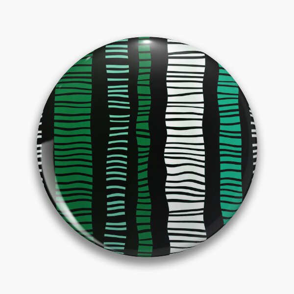 Item preview, Tropical Green Abstract Modern Line Designs Wavy Pattern designed and sold by DEC02.