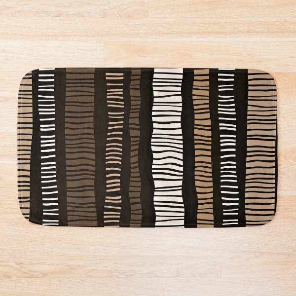 Item preview, Tropical Abstract Modern Line Designs Pattern In Earthtones designed and sold by DEC02.