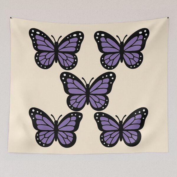Item preview, Purple butterflies designed and sold by YChangShop.