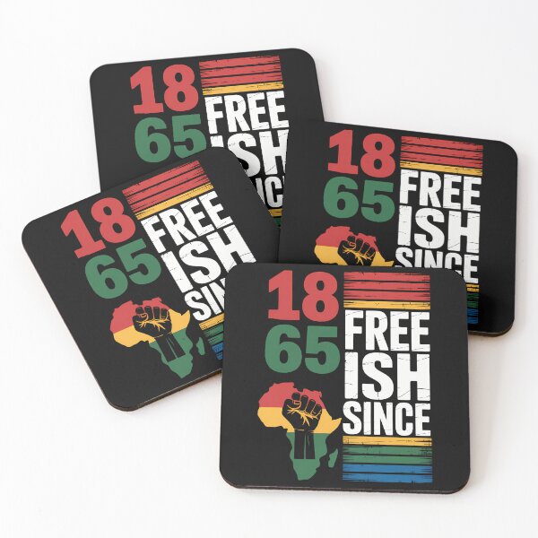 Item preview, Free-ish Since 1865 Juneteenth Day Flag Black Pride designed and sold by brynatshop.