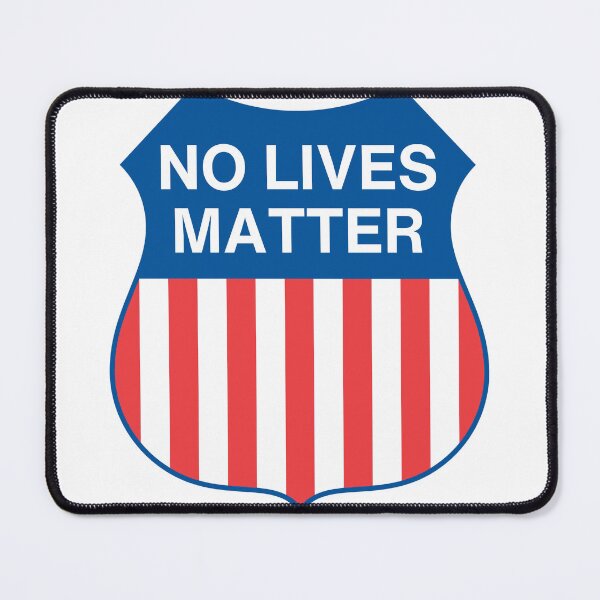 Item preview, No lives matter at union railroad designed and sold by RossDillon.