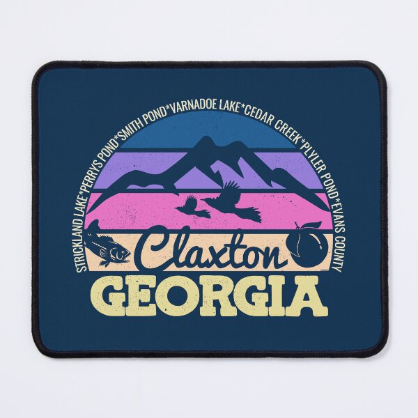 Item preview, Claxton Georgia Sunset Retro Vintage Local Pride Logo designed and sold by CRHPOD20.