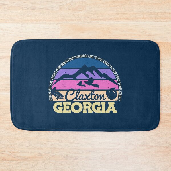 Item preview, Claxton Georgia Sunset Retro Vintage Local Pride Logo designed and sold by CRHPOD20.
