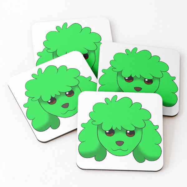 Item preview, Green Poodle designed and sold by OliRoseArt.