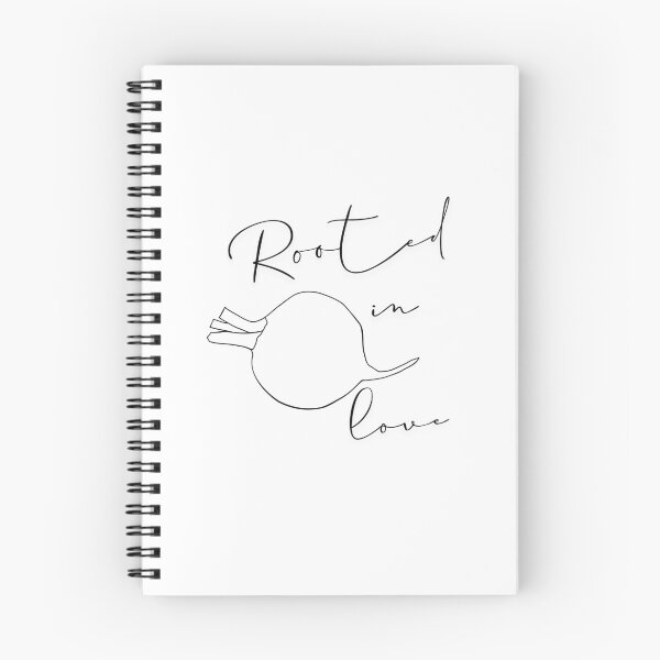 Item preview, Rooted in Love – Minimal Beetroot Line Art  designed and sold by Ching Teoh.